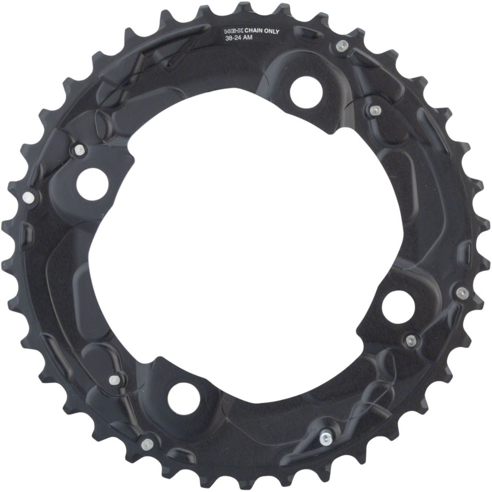 Shimano Deore FC-M615 38T Chainring (to be paired with 24t) [MPN: Y1P098010]_1230715