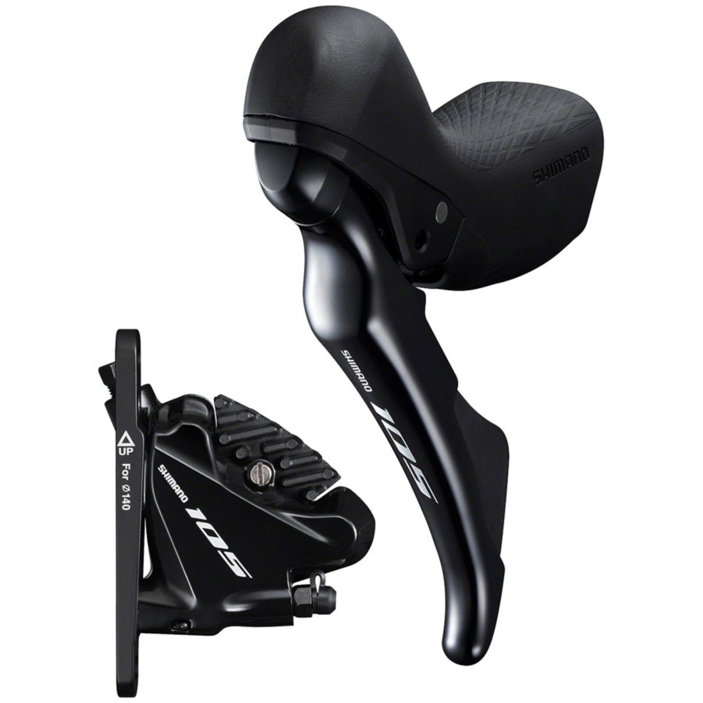 Shimano Left Reach Double Hydraulic Brake/Shift Lever - 105 ST-R7020  [MPN: IR7020DLF4SC100A]_1232817