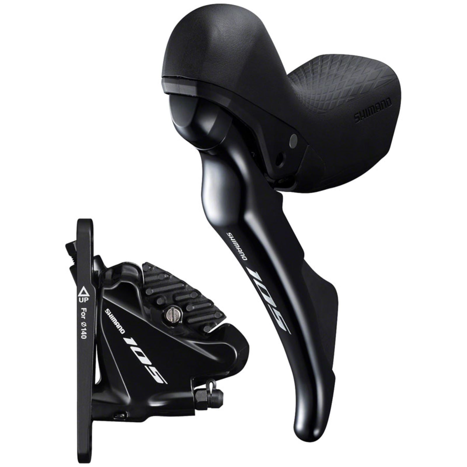 Shimano Left Reach Double Hydraulic Brake/Shift Lever - 105 ST-R7020  [MPN: IR7020DLF4SC100A]_1232817