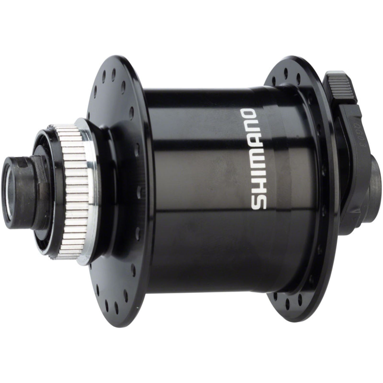 Shimano Metrea Dynamo Front Hub - 12 x 100mm - Center-Lock - Black - 32h [MPN: EDHUR7053DBGL]_1233105