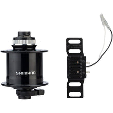 Shimano Metrea Dynamo Front Hub - 12 x 100mm - Center-Lock - Black - 32h [MPN: EDHUR7053DBGL]_1233106