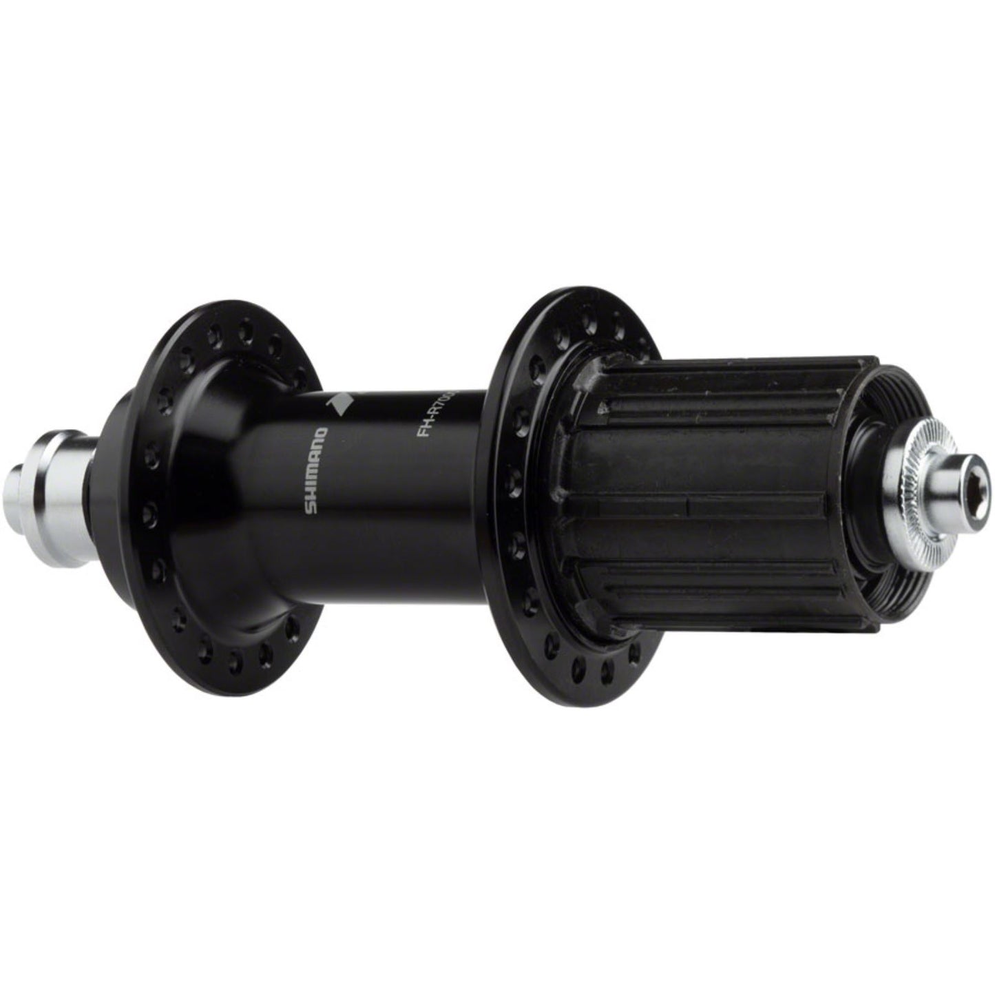 Shimano Rear Hub - QR x 130mm - Rim Brake - HG 11 Road - Black [MPN: EFHR7000AYBL]_1234346