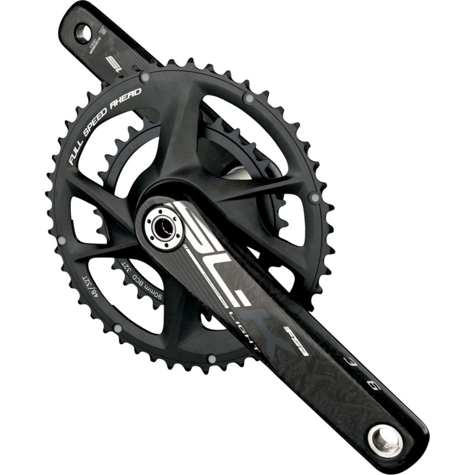 Full Speed Ahead SL-K Modular Crankset - 170mm, 11/12-Speed, 46/30t, Black [MPN: 336-0259BJ3030]_1234983