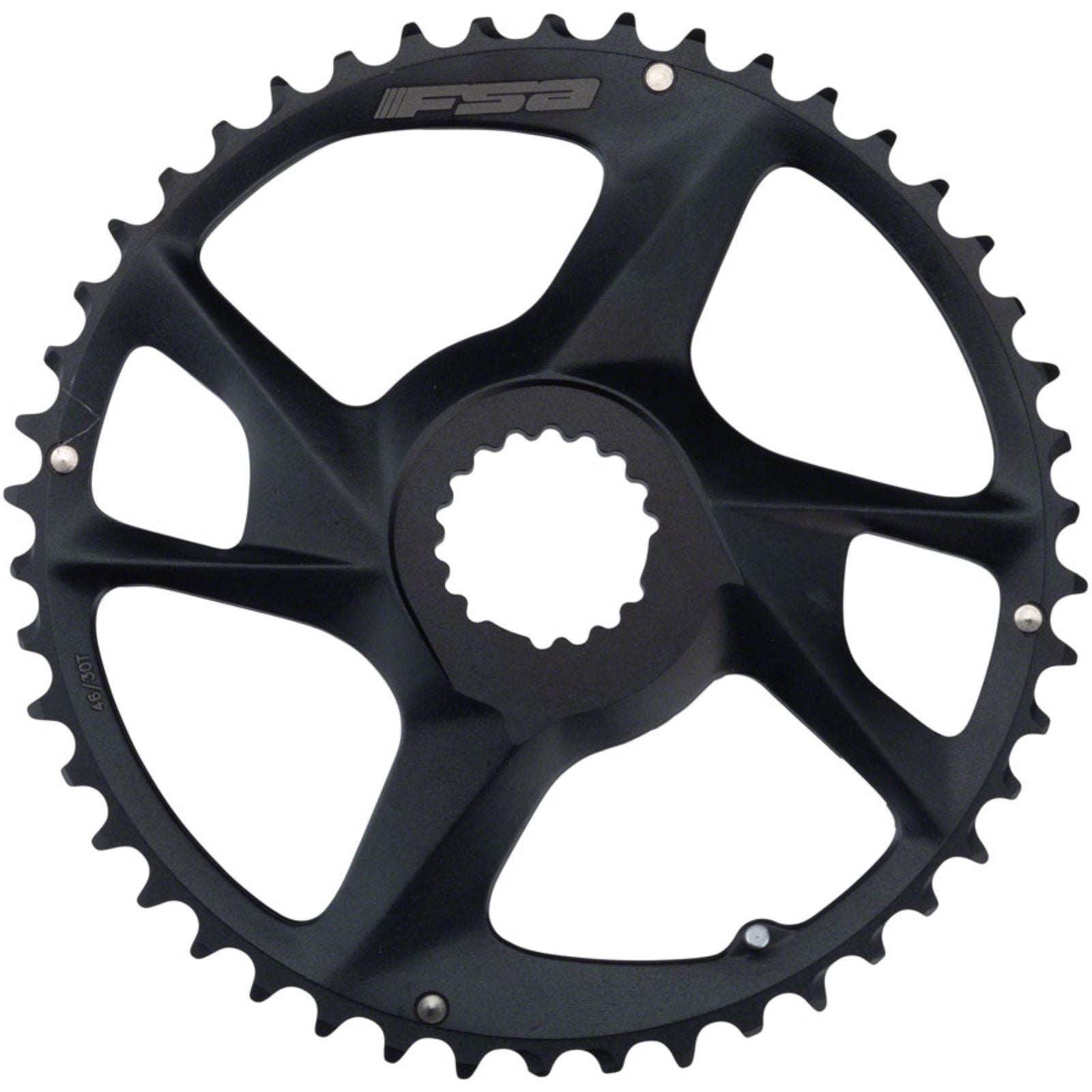 Full Speed Ahead SLK Modular Direct-Mount Chainring, 11-Speed, 48t, Black [MPN: 370-0039004050]_1234970