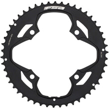 Full Speed Ahead Omega/Vero Pro Road Double Chainring - 50t, Aluminum, N-11, Black [MPN: 370-0044005050]_1234904