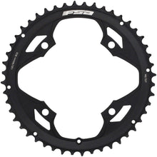 Full Speed Ahead Omega/Vero Pro Road Double Chainring - 48t, Aluminum, N-11, Black [MPN: 370-0046004050]_1234952