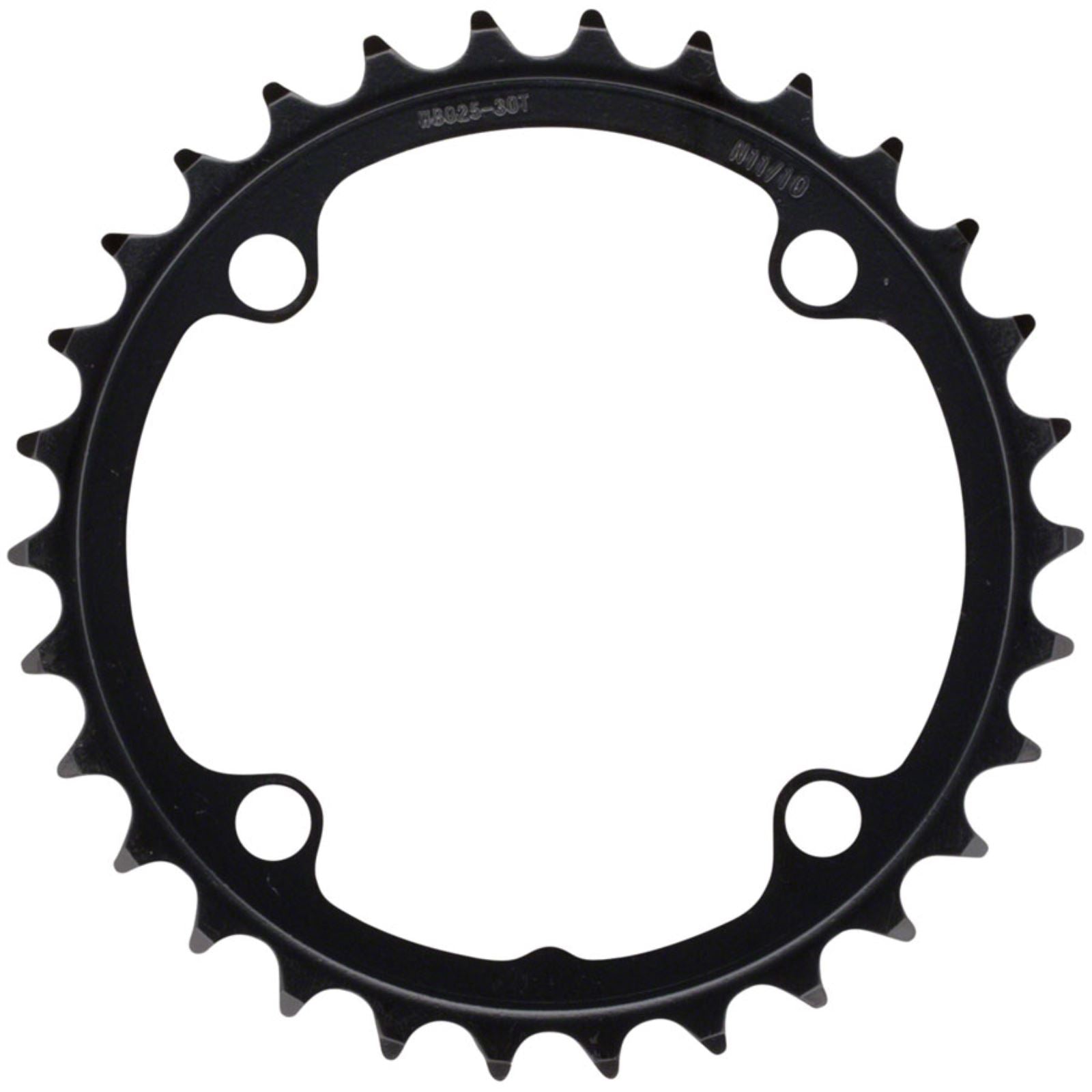 Full Speed Ahead Omega/Vero Pro Steel Road Double Chainring - 30t, Black [MPN: 370-0050021140]_1235030