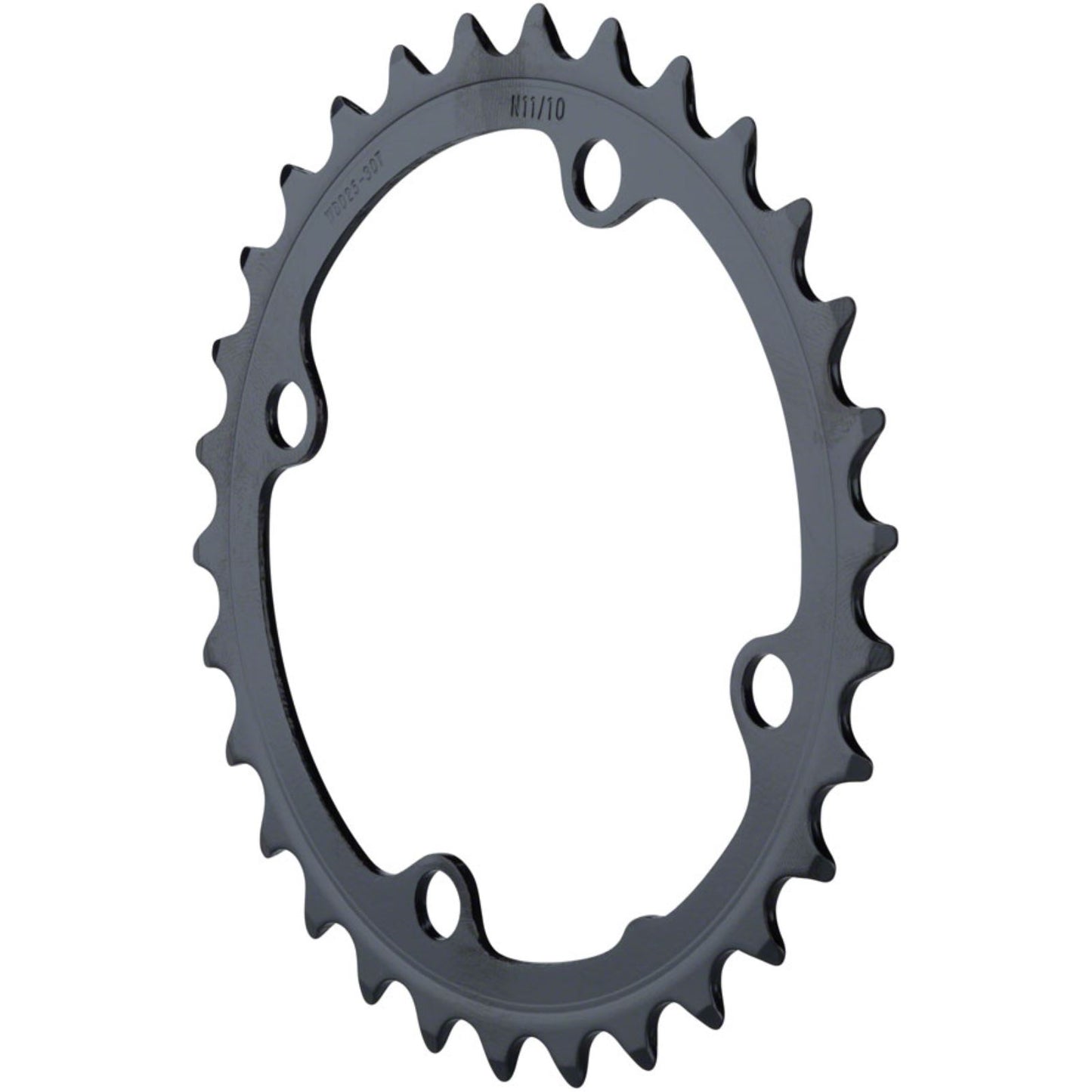 Full Speed Ahead Omega/Vero Pro Steel Road Double Chainring - 34t, Steel, Black [MPN: 370-0049002140]_1235031