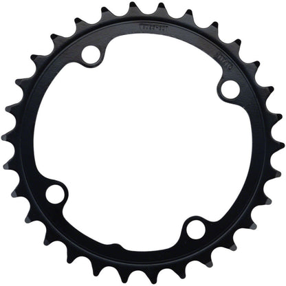 Full Speed Ahead Omega/Vero Pro Steel Road Double Chainring - 34t, Steel, Black [MPN: 370-0049002140]_1235032