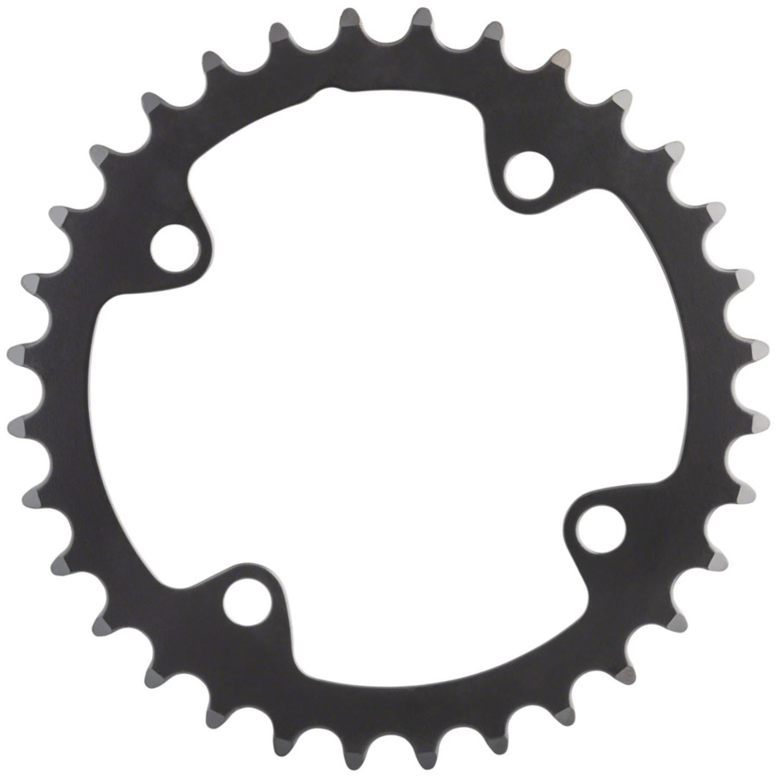 Full Speed Ahead Omega/Vero Pro Steel Road Double Chainring - 32t, Black [MPN: 370-0051001140]_1235034
