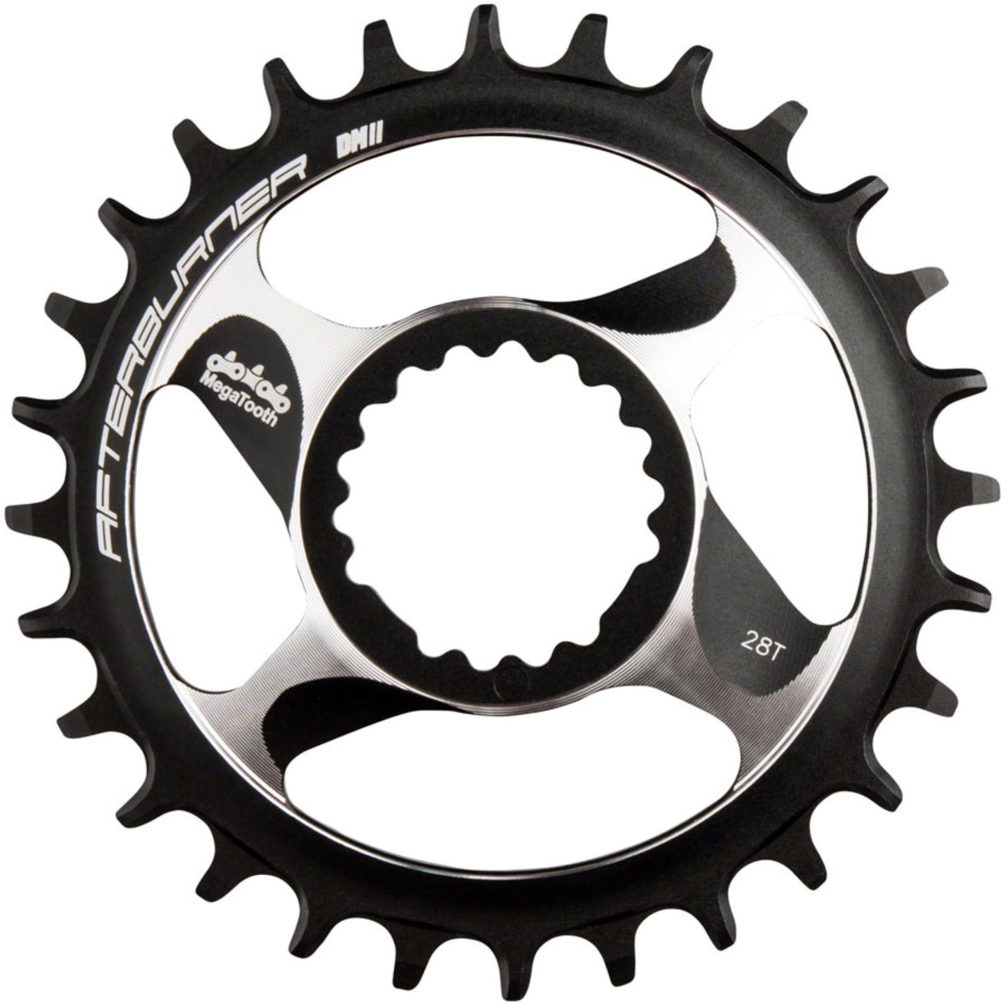 Full Speed Ahead Afterburner Chainring, Direct-Mount Megatooth, 11-Speed, 28t [MPN: 380-0182025050]_1235046