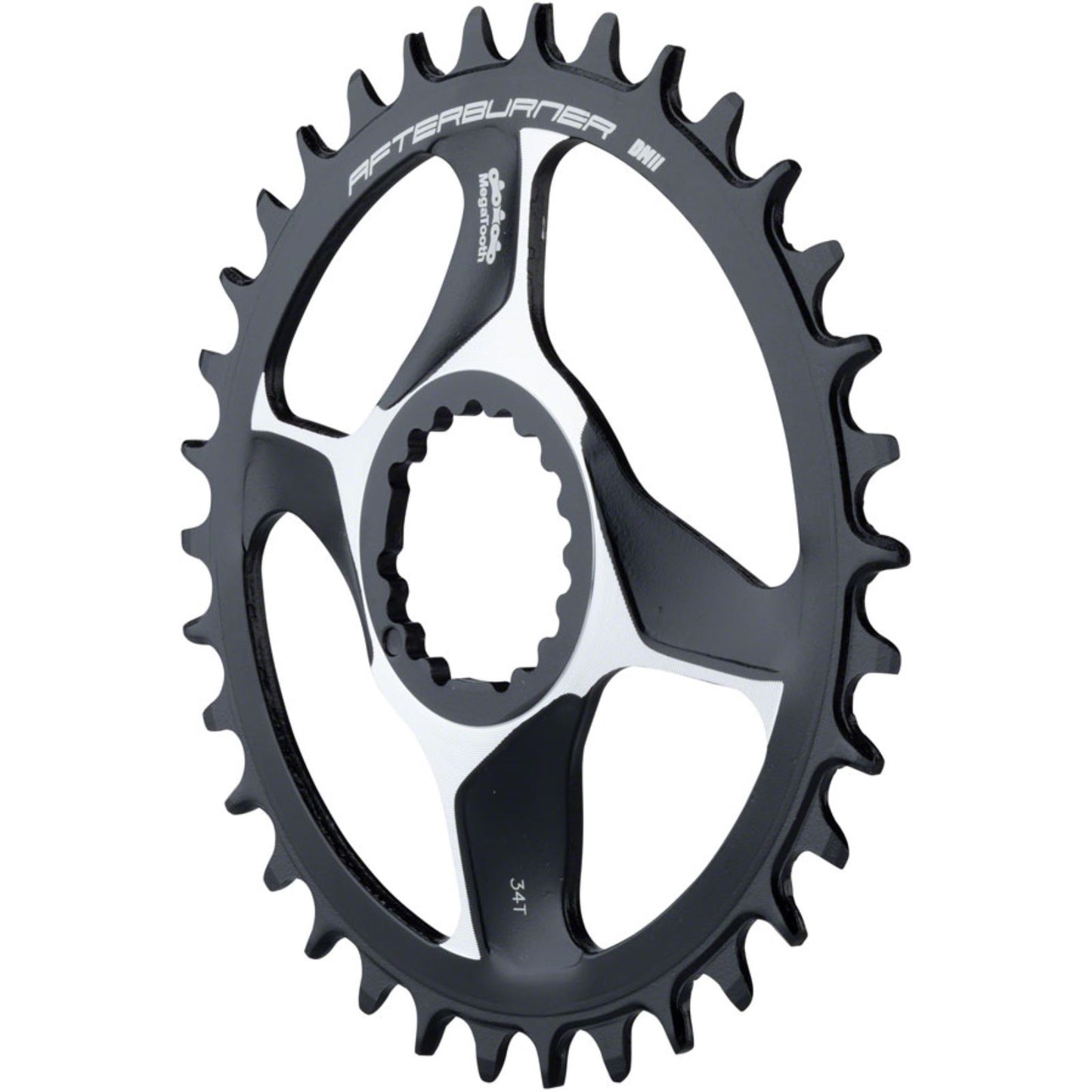 Full Speed Ahead Afterburner Chainring, Direct-Mount Megatooth, 11-Speed, 34t [MPN: 380-0218023050]_1235026