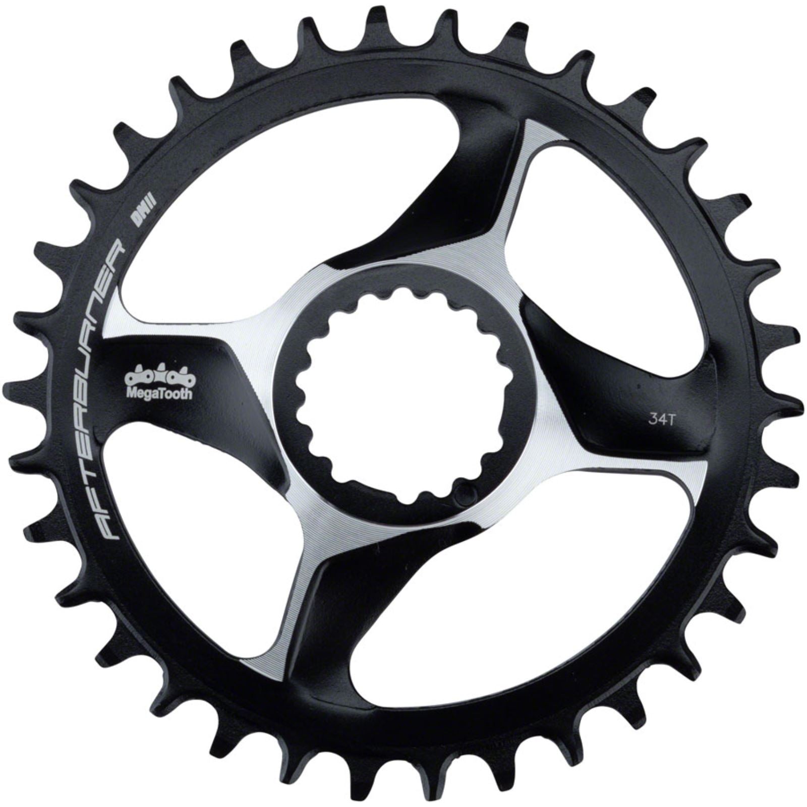 Full Speed Ahead Afterburner Chainring, Direct-Mount Megatooth, 11-Speed, 34t [MPN: 380-0218023050]_1235005