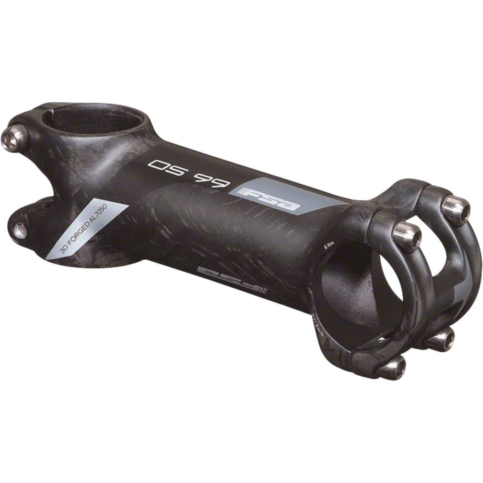 Full Speed Ahead K-Force Light Stem - 70mm, 31.8 Clamp, +/-6, 1 1/8", Carbon [MPN: 175-0323BKG]_1235062