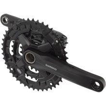 Shimano FC-MT210-3 Crankset - 170mm, 9-Speed, 44/32/22t, Black [MPN: EFCMT2103CX422XL]_1235381
