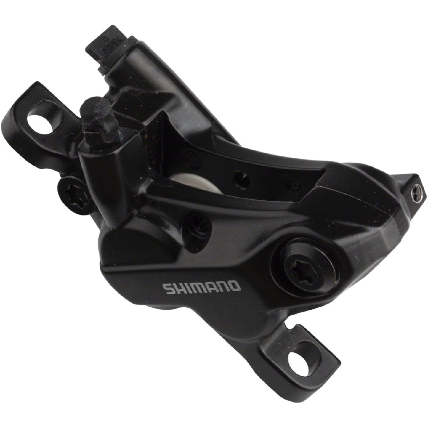 Shimano Disc Brake Caliper - Front or Rear - Black - 4-Piston - BR-MT520 [MPN: EBRMT520MPMXL]_1236064