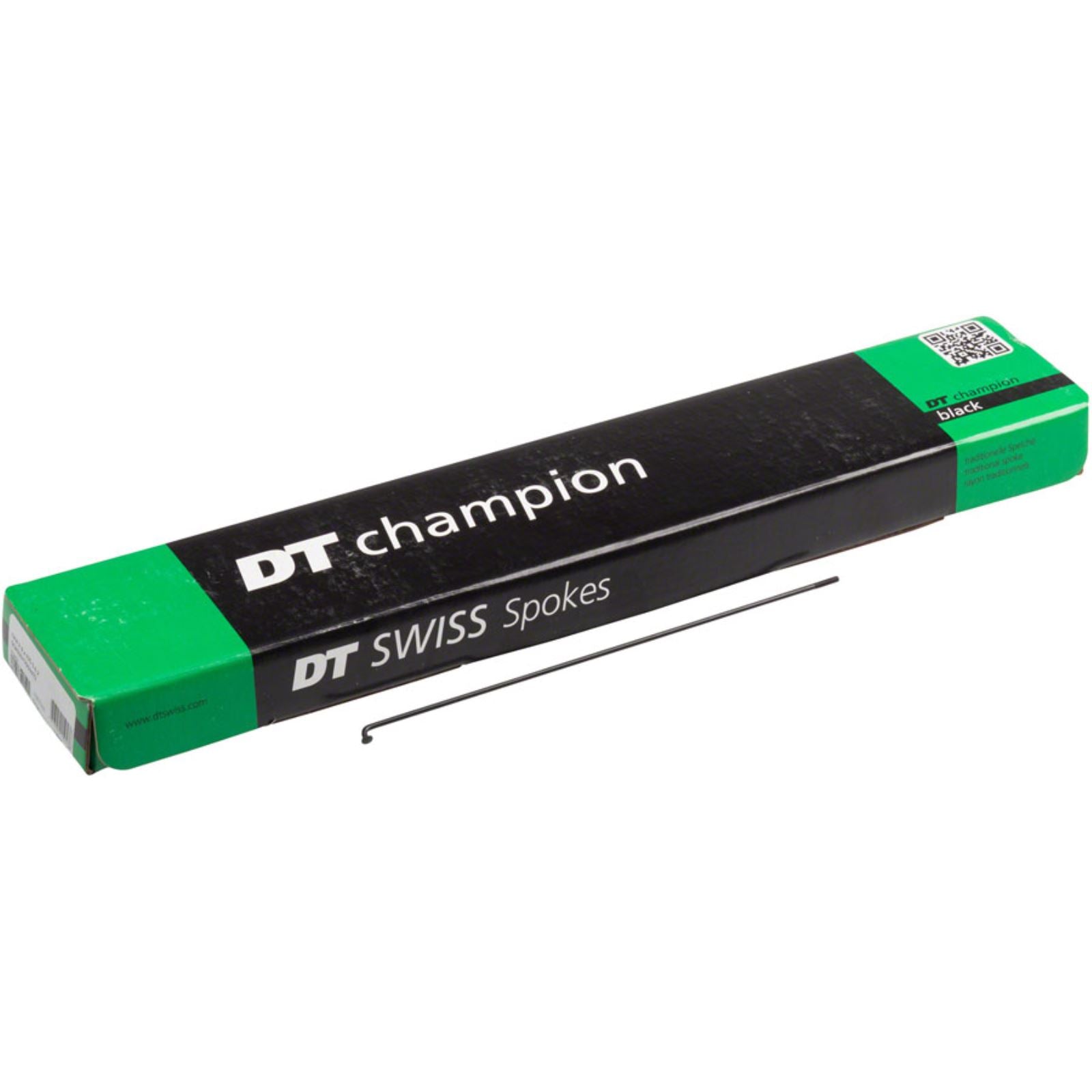 DT Swiss Champion Spoke: 2.0mm, 191mm, J-Bend, Black, Box of 100 [MPN: SCH020191S0100]_1236198