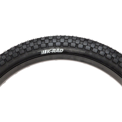 Kenda - Bicycle Kenda K-Rad Tire - 20 x 1.95, Clincher, Wire, Black 024S4NH2_1236343