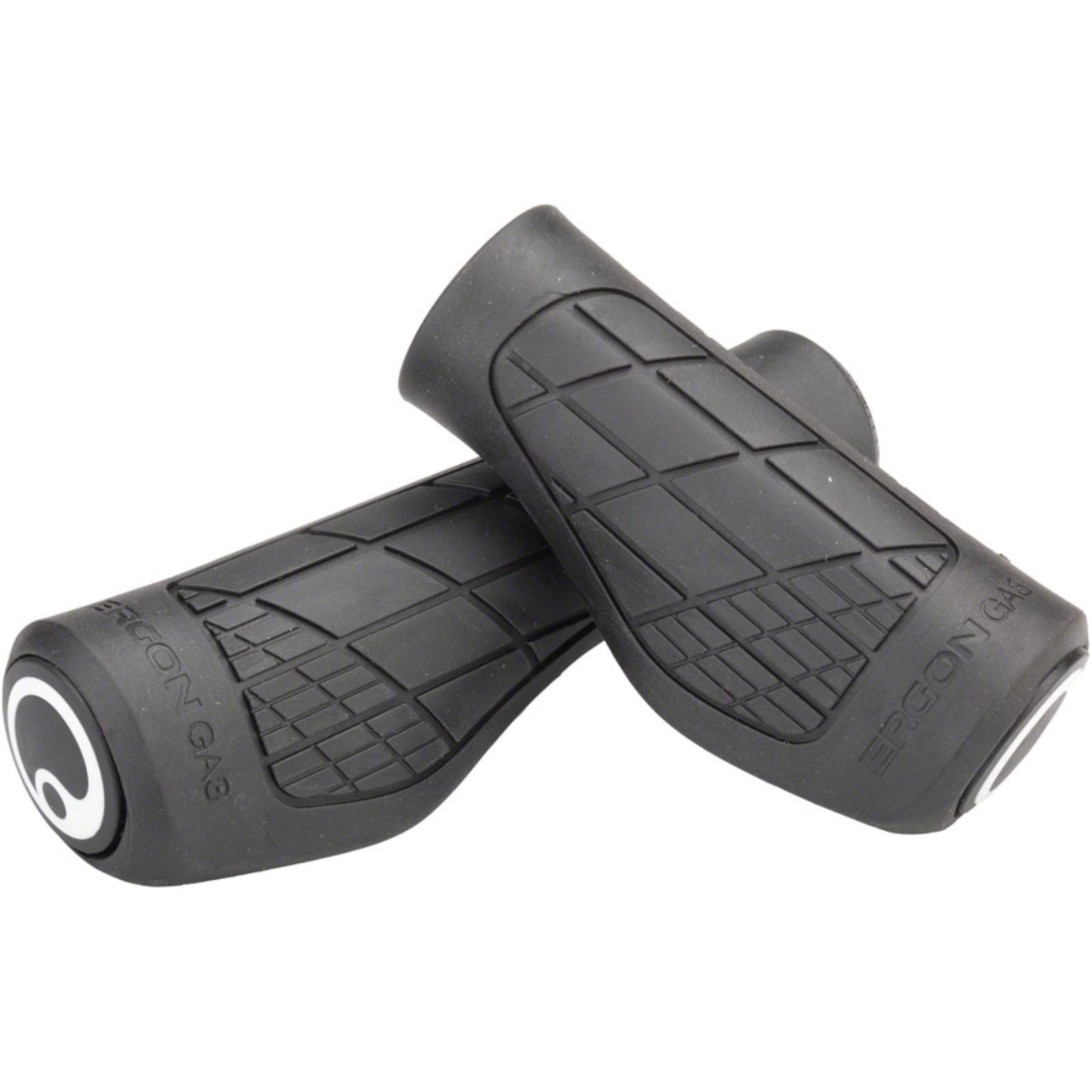 Ergon GA3 Grips - Black, Single Twist Shift [MPN: 42410288]_1236582