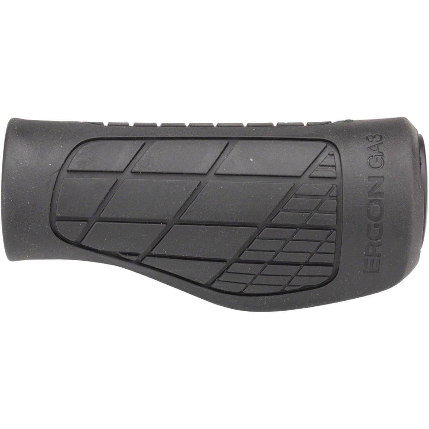 Ergon GA3 Grips - Black, Single Twist Shift [MPN: 42410288]_1236584