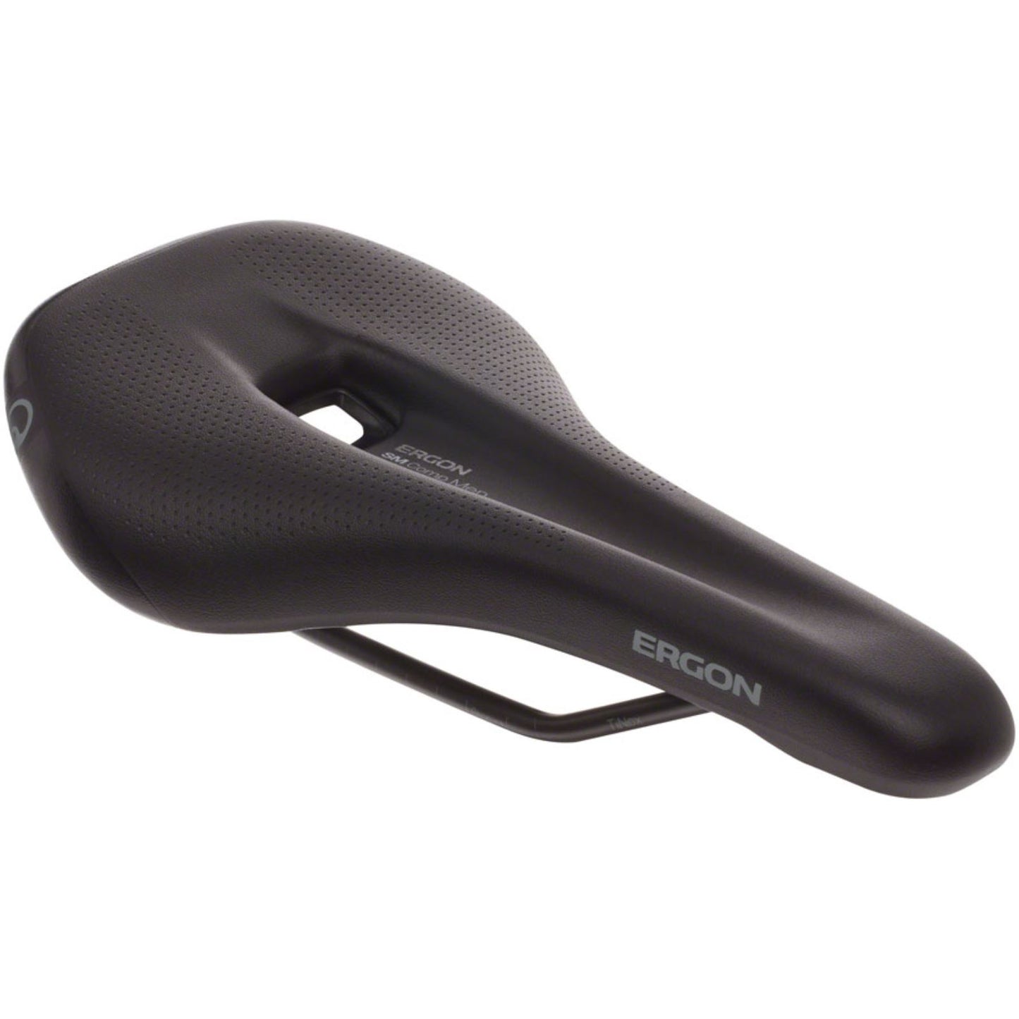Ergon SM Comp Saddle - Steel, Stealth, Men's, Small/Medium [MPN: 44001001]_1236596