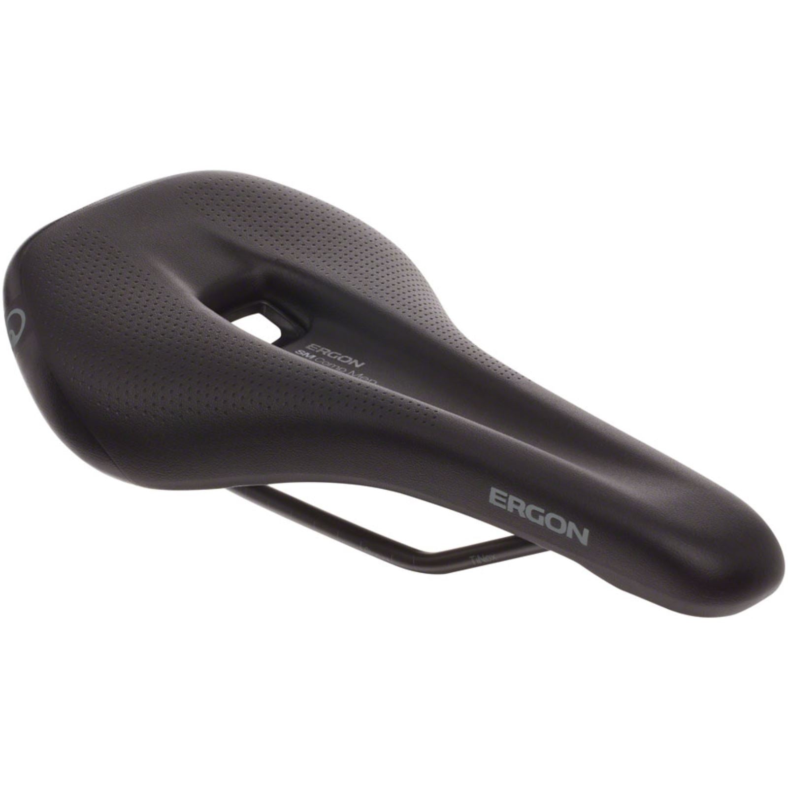 Ergon SM Comp Saddle - Steel, Stealth, Men's, Small/Medium [MPN: 44001001]_1236596