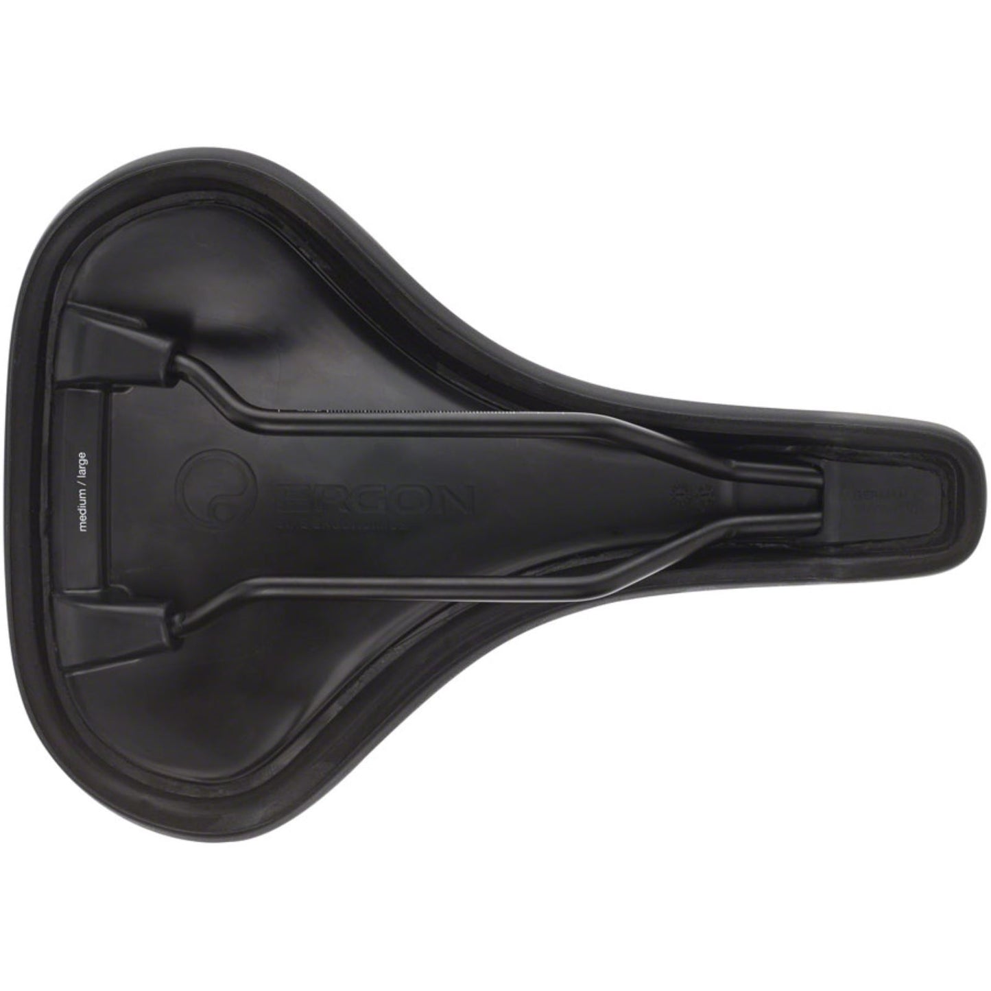 Ergon ST Gel Saddle - Chromoly, Balck, Men's, Small/Medium [MPN: 44040030]_1236618