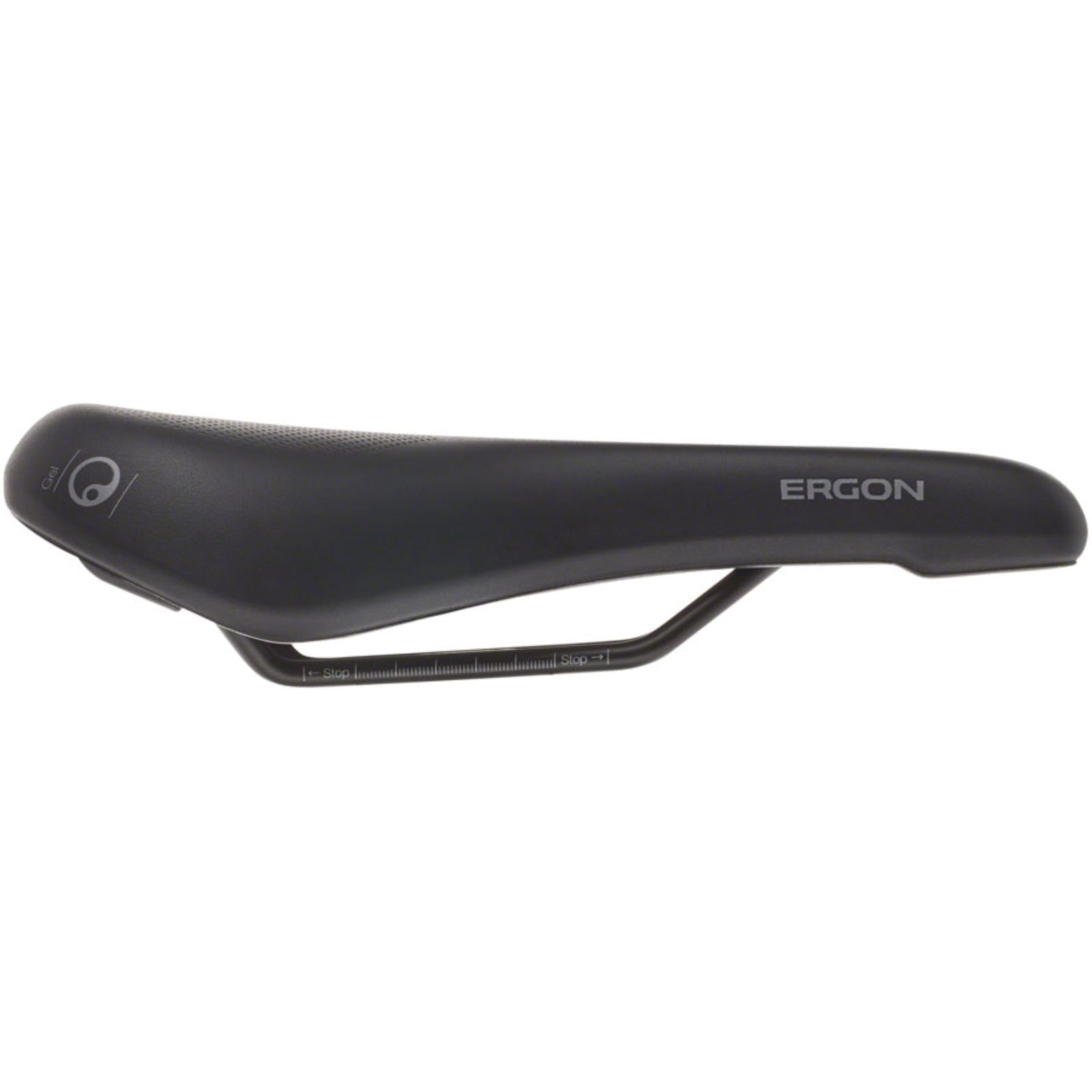 Ergon ST Gel Saddle - Chromoly, Black, Men's, Medium/Large [MPN: 44040031]_1236621