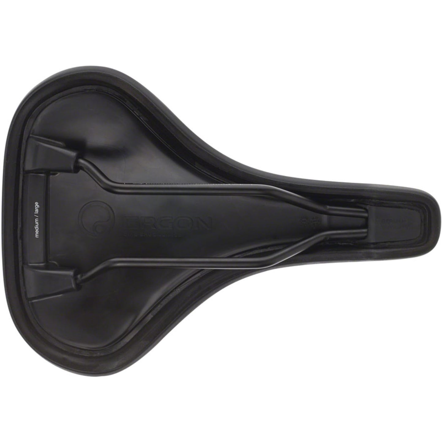 Ergon ST Gel Saddle - Chromoly, Black, Men's, Medium/Large [MPN: 44040031]_1236623