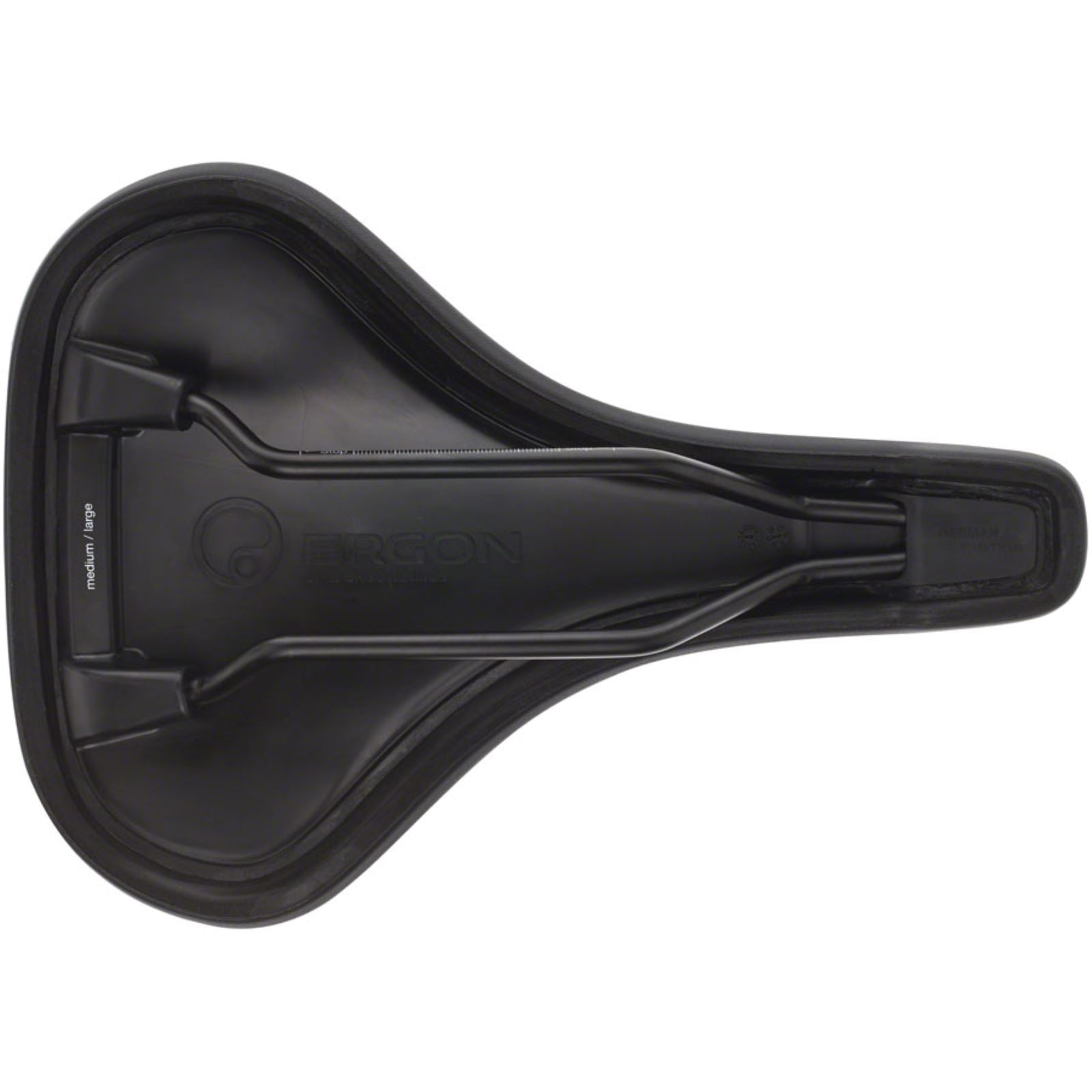 Ergon ST Gel Saddle - Chromoly, Black, Women's, Small/Medium [MPN: 44040035]_1236677