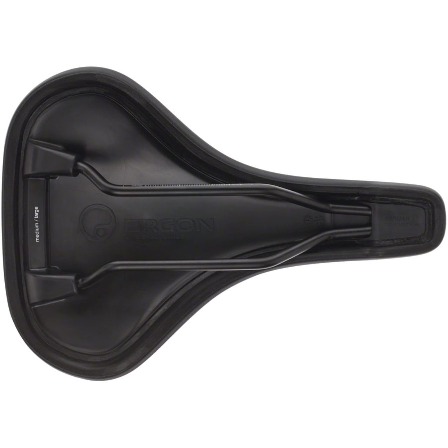 Ergon ST Gel Saddle - Chromoly, Black, Women's, Medium/Large [MPN: 44040036]_1236683