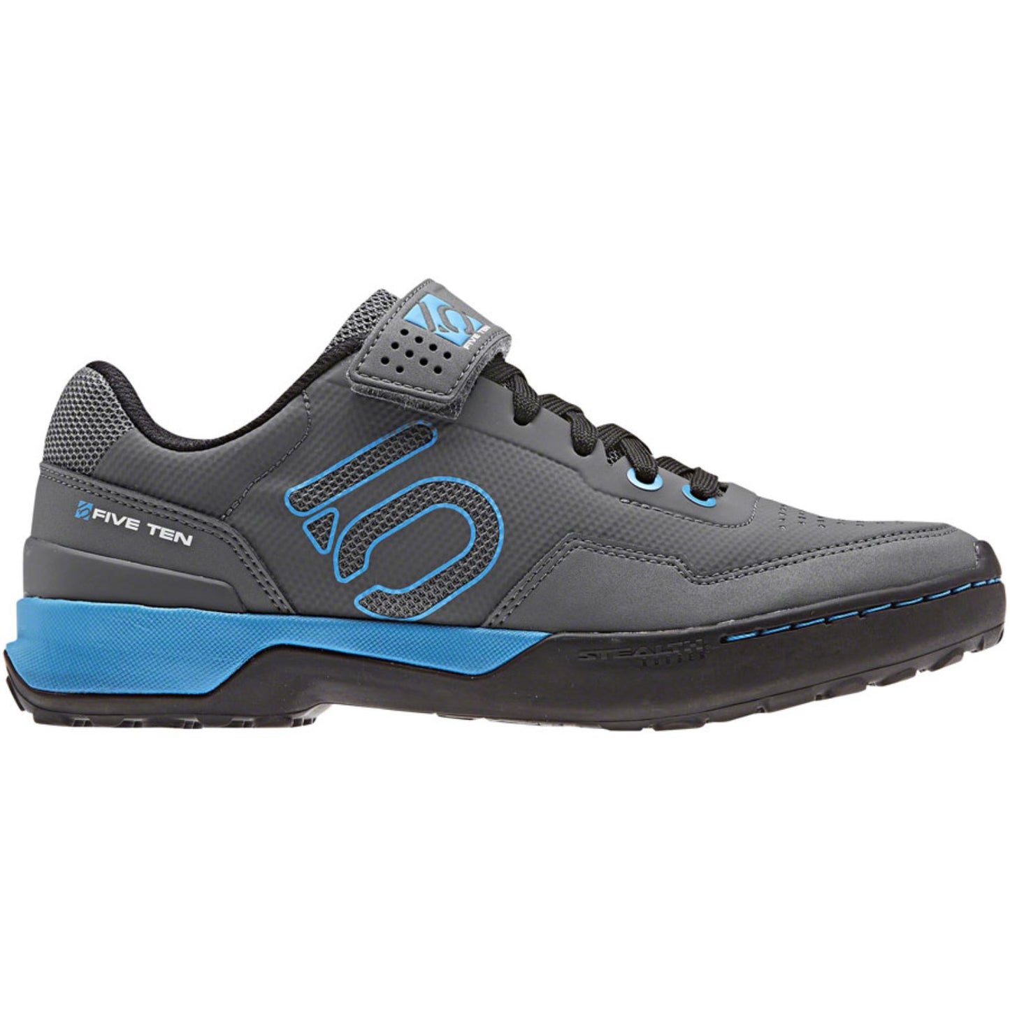 Five Ten Women's Kestrel Lace Mountain Clipless Shoes - Gray/Cyan/Black_1237653