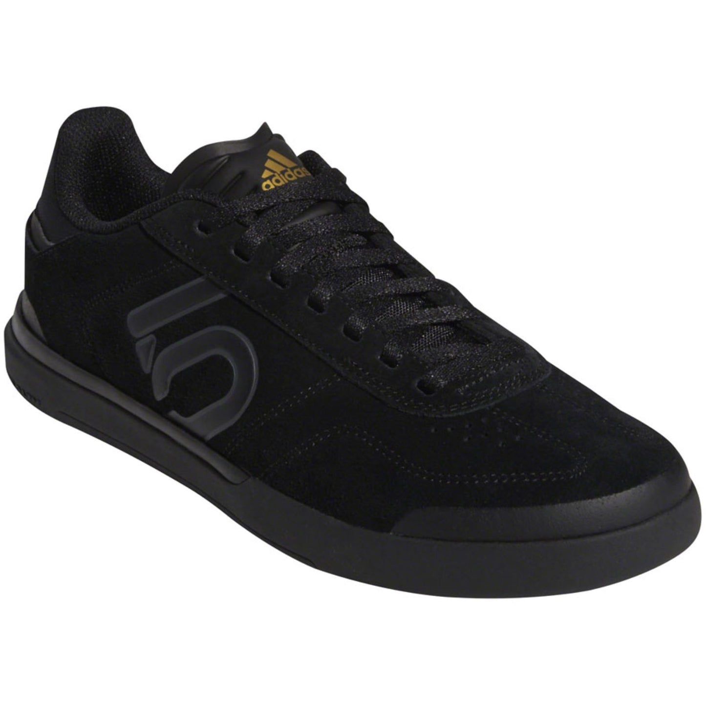Five Ten Sleuth DLX Flat Shoes - Women's - Black/Gray/Matte Gold - Size 7 [MPN: BC0780-7]_1239313