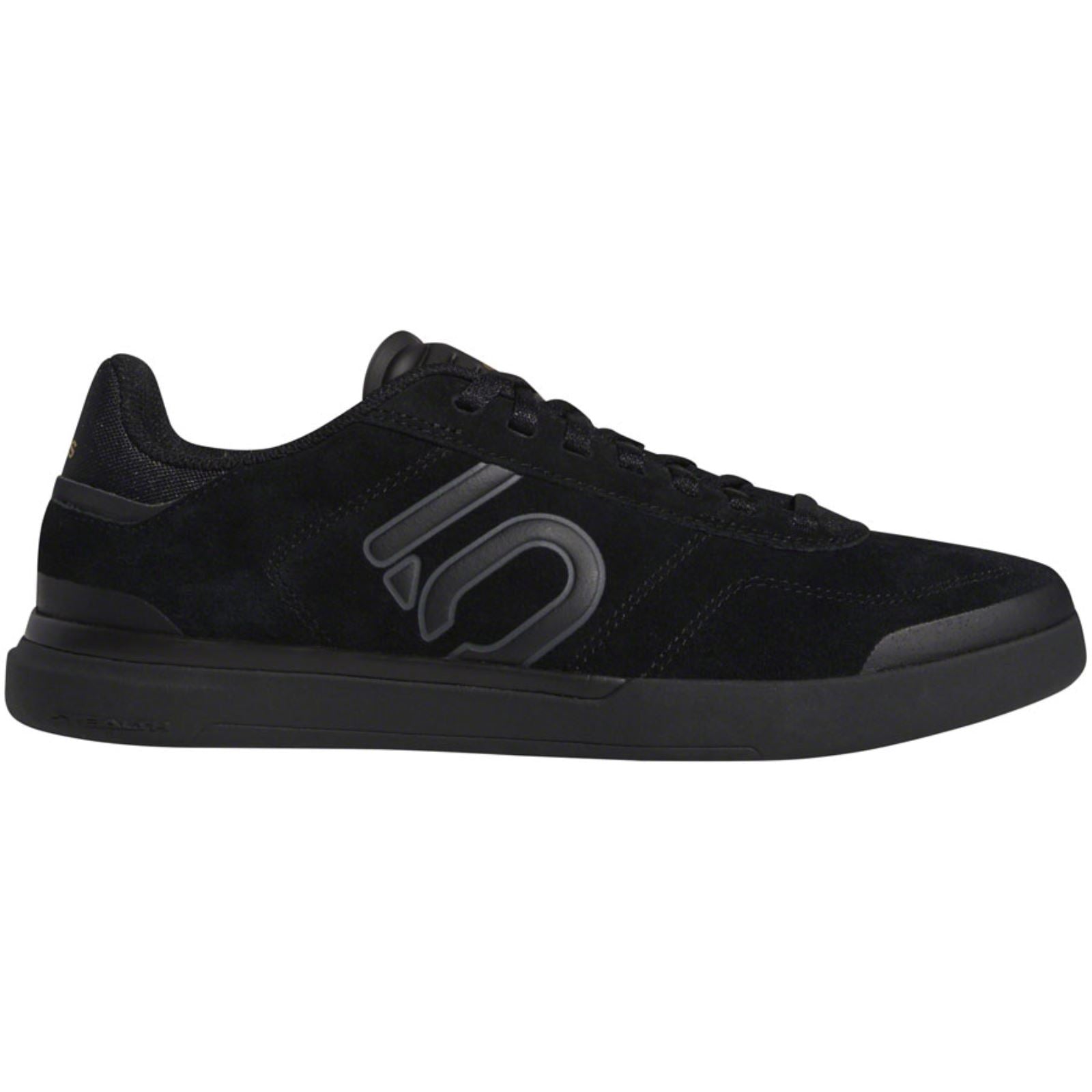 Five Ten Sleuth DLX Flat Shoes - Women's - Black/Gray/Matte Gold - Size 7 [MPN: BC0780-7]_1239314