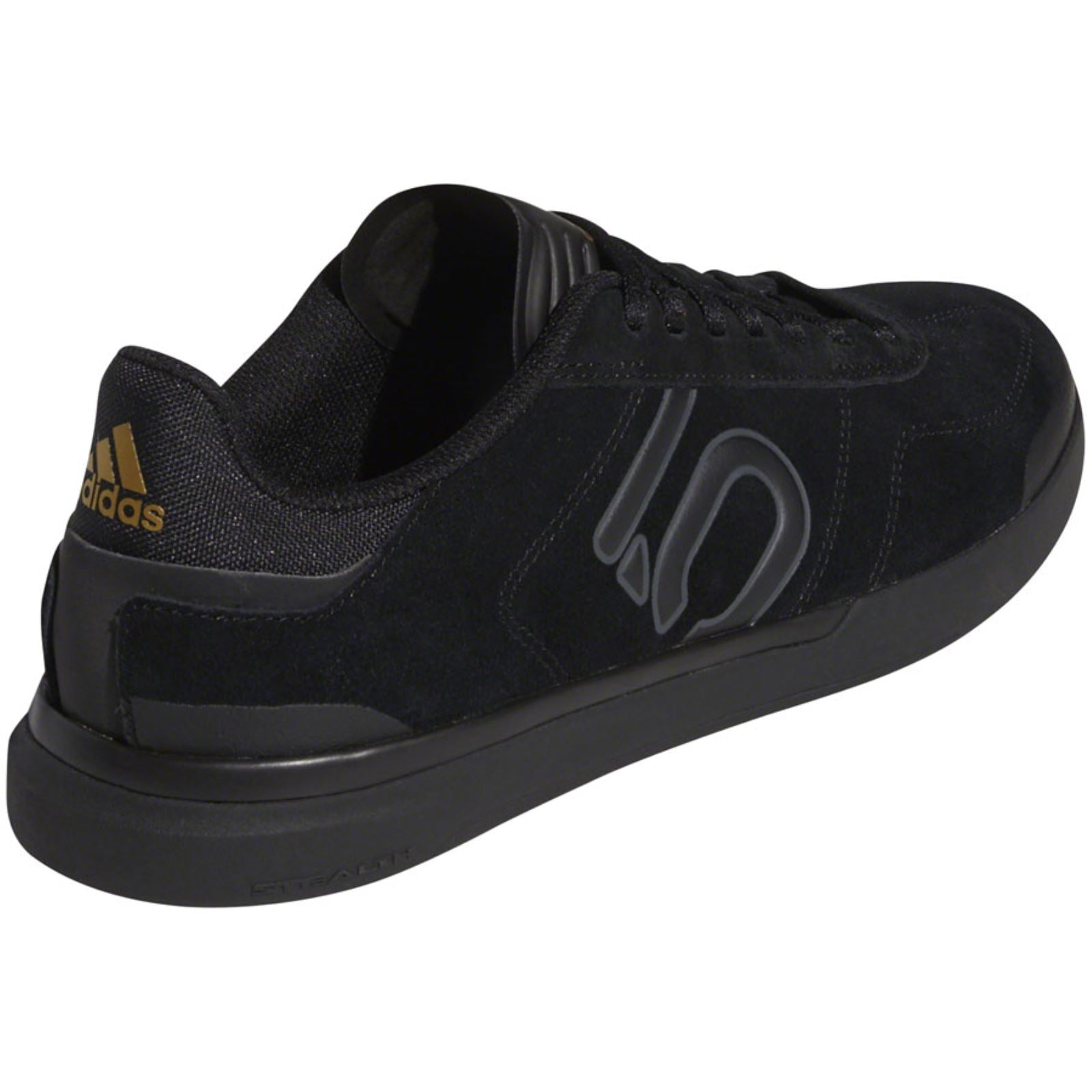 Five Ten Sleuth DLX Flat Shoes - Women's - Black/Gray/Matte Gold - Size 7 [MPN: BC0780-7]_1239316