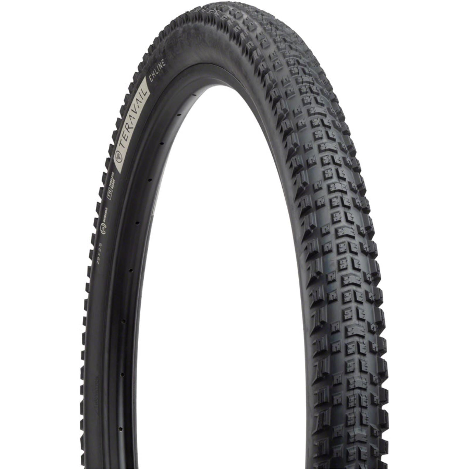 Teravail Ehline Tire - 29 x 2.5, Tubeless, Folding, Black, Light and Supple [MPN: 19-000055]_1240167