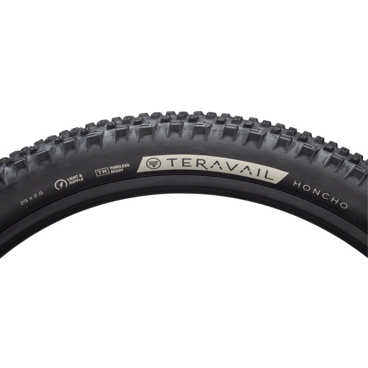 Teravail Honcho Tire - 29 x 2.6, Tubeless, Folding, Light/Supple - Black [MPN: 19-000053]_1240230