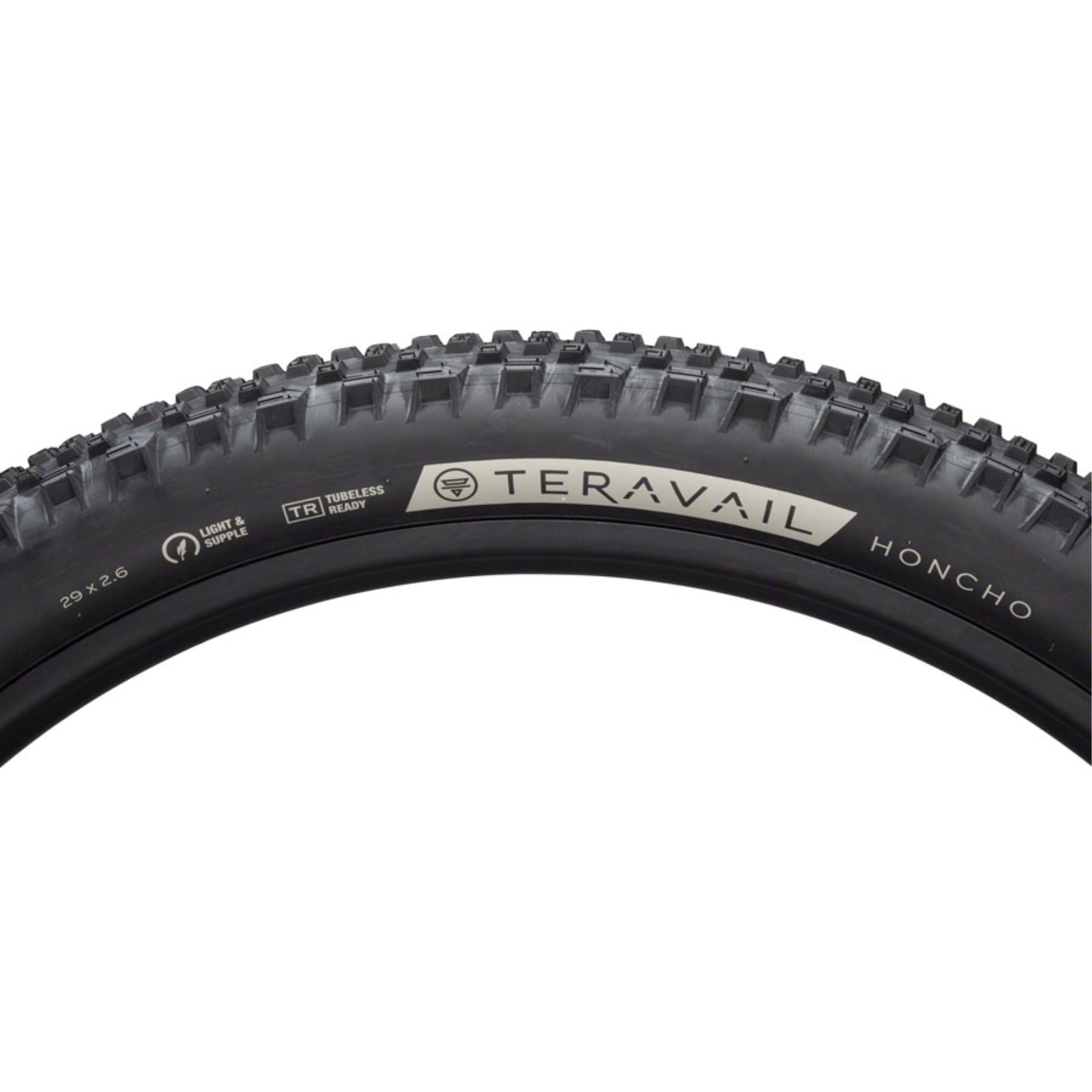 Teravail Honcho Tire - 29 x 2.6, Tubeless, Folding, Light/Supple - Black [MPN: 19-000053]_1240230