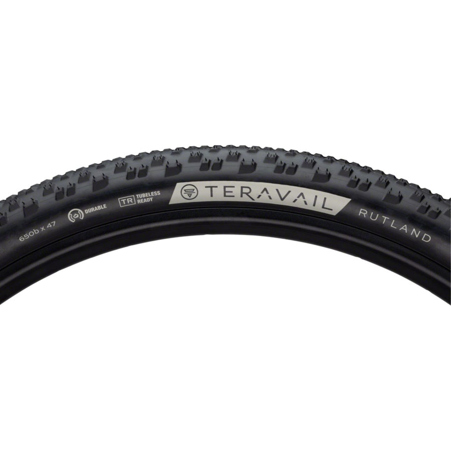 Teravail Rutland Tire - 650b x 47, Tubeless, Folding, Black, Light and Supple [MPN: 19-000080]_1240251
