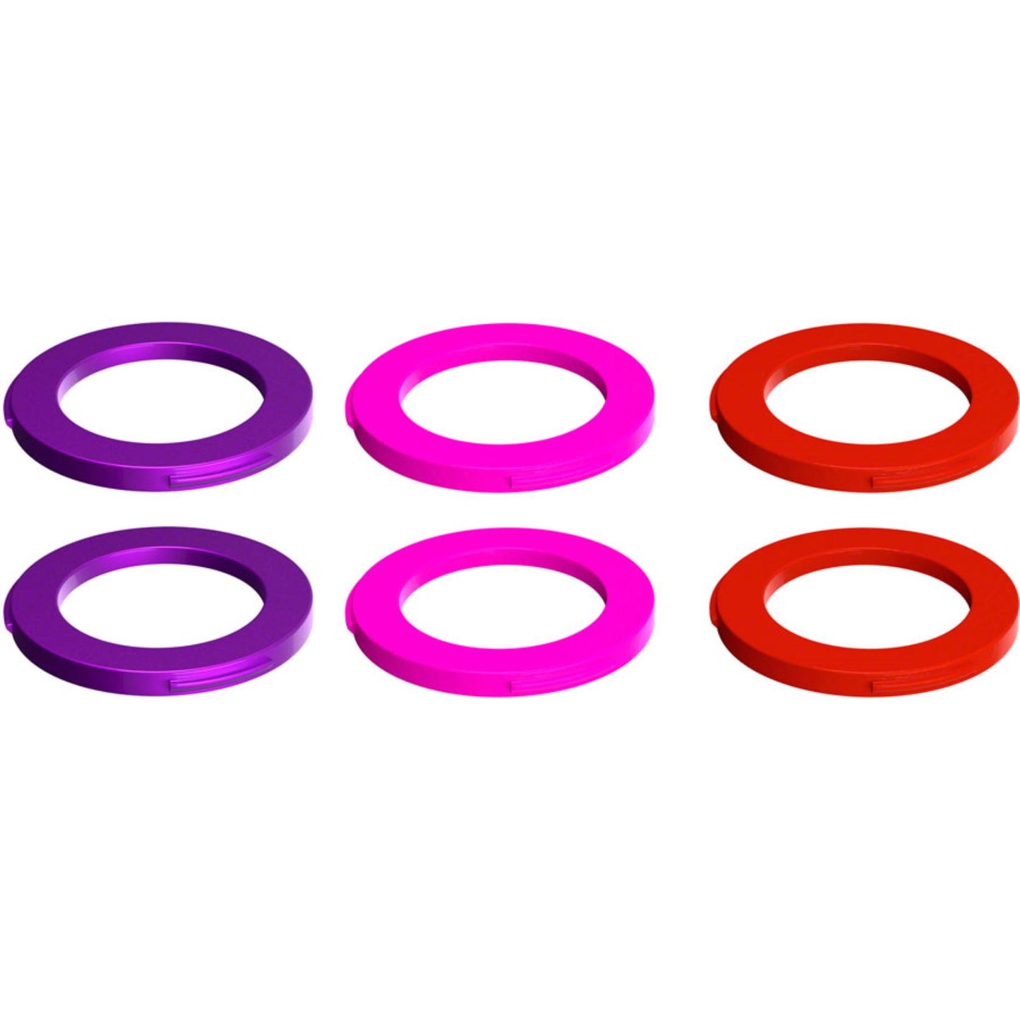 Magura 2-Piston Caliper Colored Cover Kit - Purple/Red/Neon Pink [MPN: 2701722-]_1240497
