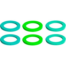 Magura 2-Piston Caliper Colored Cover Kit - Neon Green/Cyan/Mint [MPN: 2701724-]_1240499