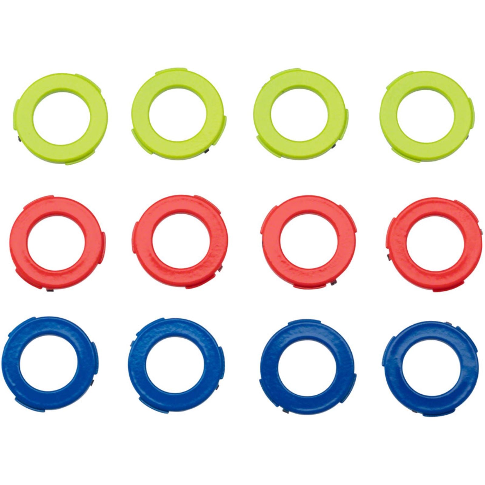 Magura 4-Piston Caliper Colored Cover Kit - Blue/Neon Red/Neon Yellow [MPN: 2701240-]_1240500