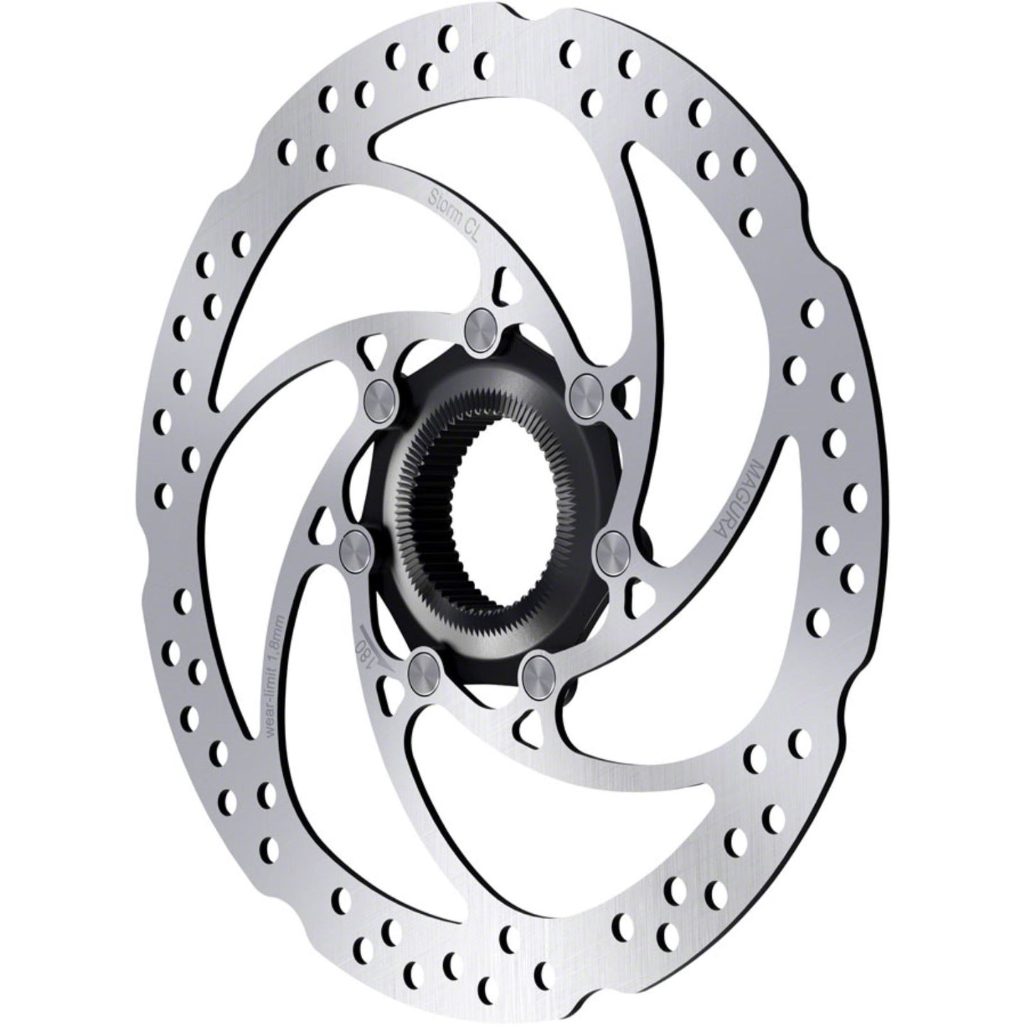 Magura Storm CL Disc Brake Rotor - 160mm, For Thru-Axle Hub, Silver [MPN: 2701446-]_1240476