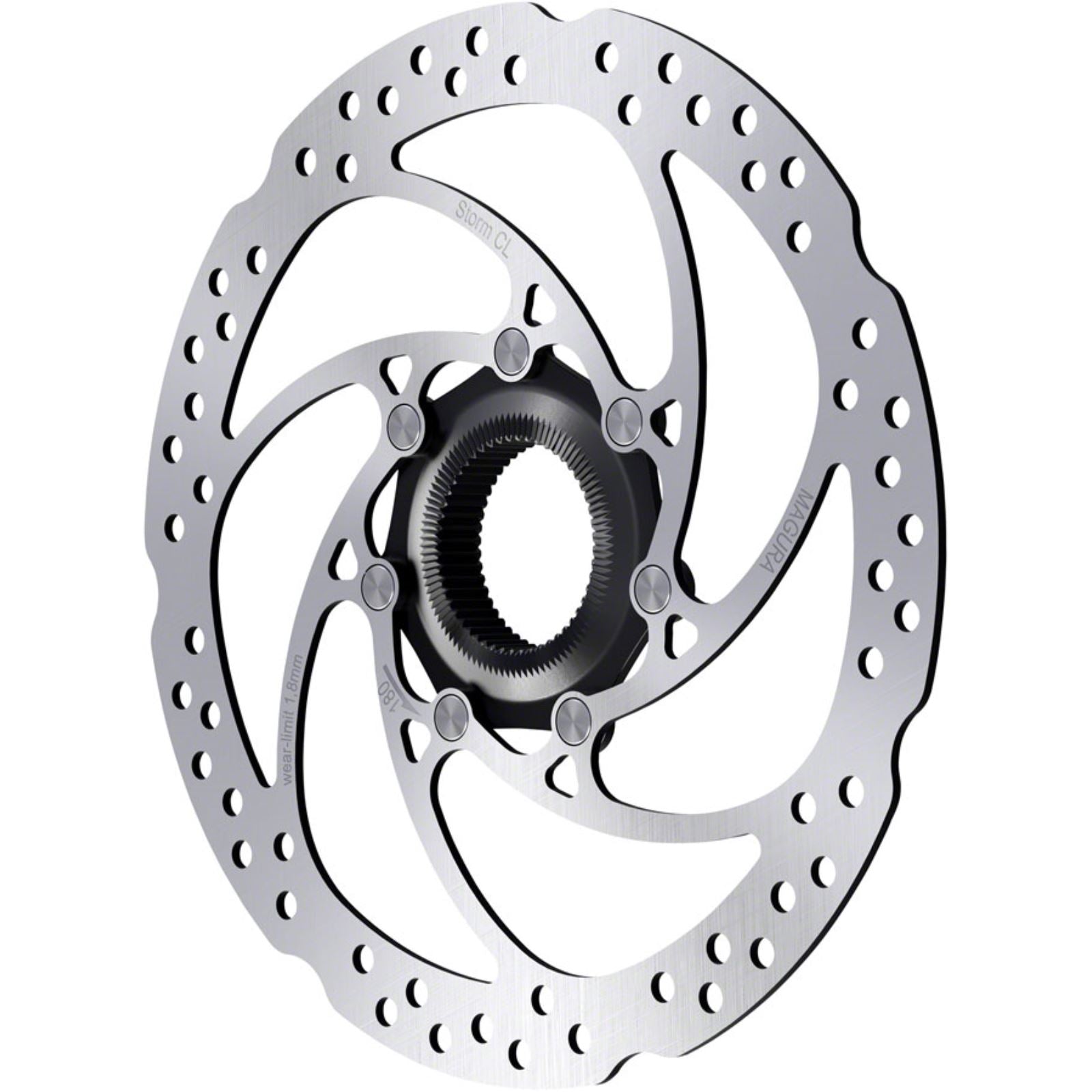 Magura Storm CL Disc Brake Rotor - 160mm, For Thru-Axle Hub, Silver [MPN: 2701446-]_1240476