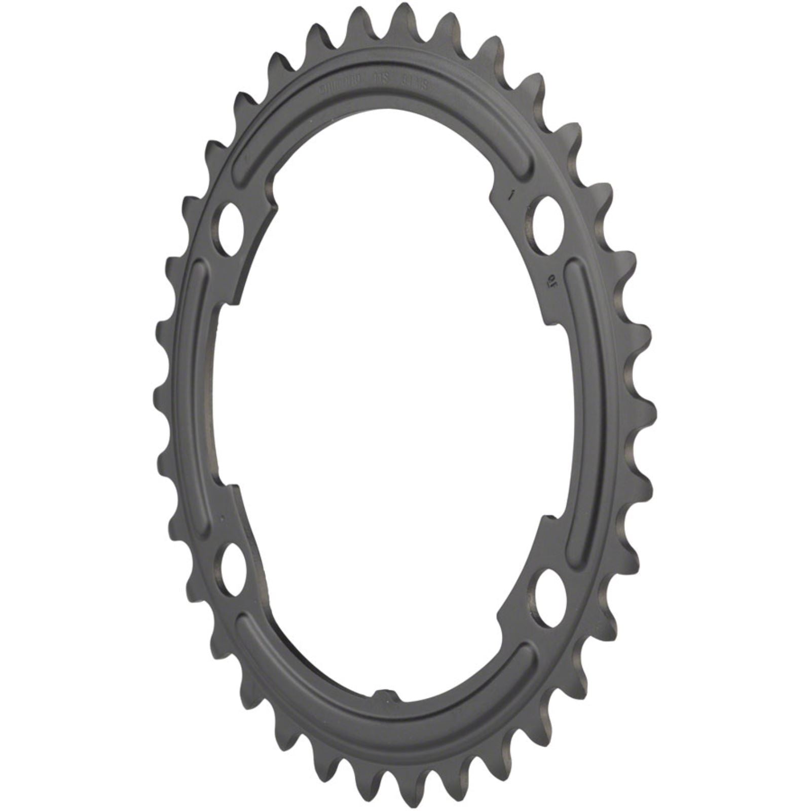 Shimano 105 FC-R7000 34t 4x110 bcd Asymmetric Chainring, Black [MPN: Y1WV34000]_1240975