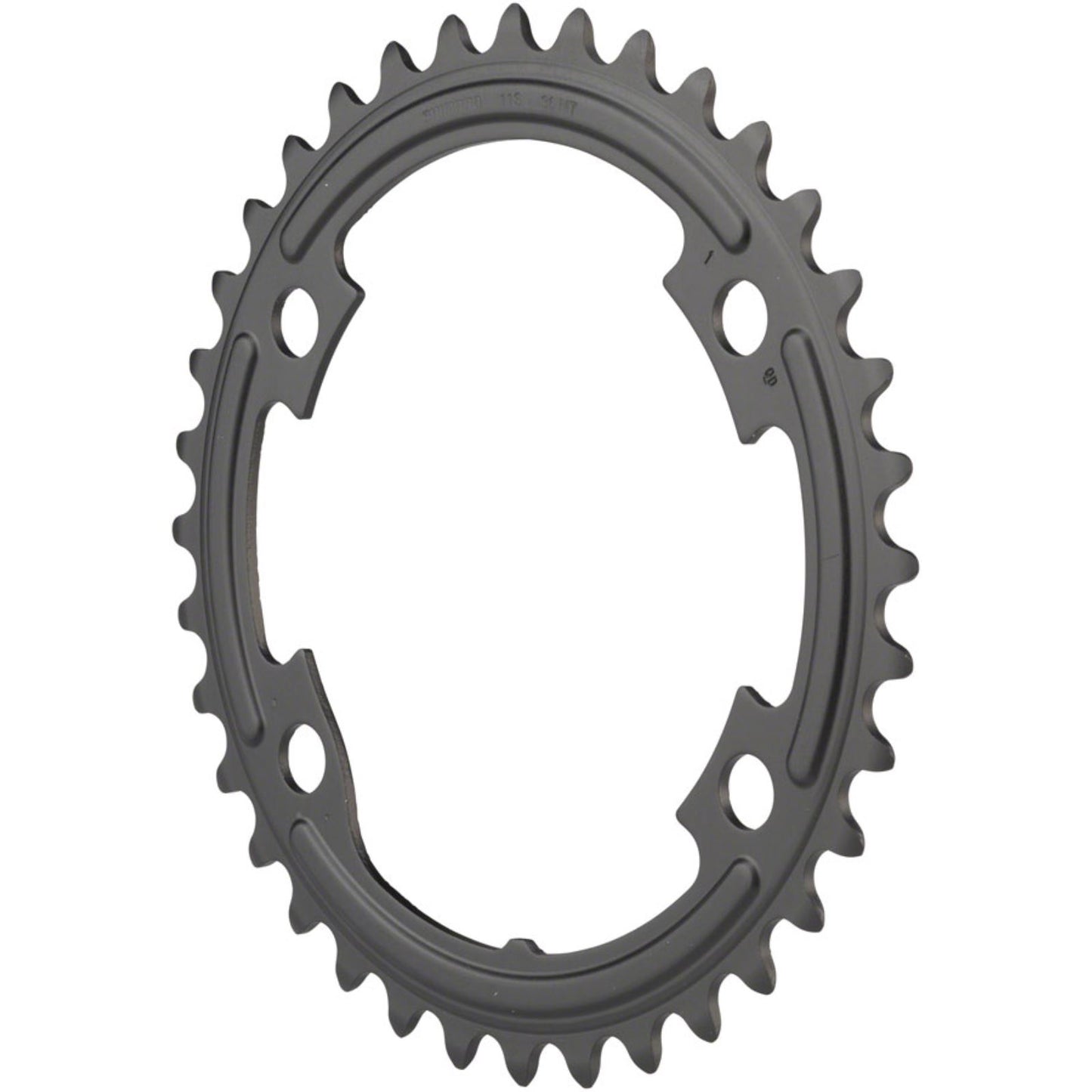 Shimano 105 FC-R7000 36t 4x110 bcd Asymmetric Chainring, Black [MPN: Y1WV36000]_1240952