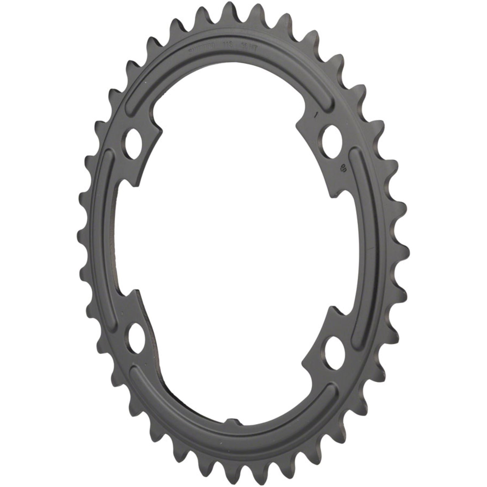 Shimano 105 FC-R7000 36t 4x110 bcd Asymmetric Chainring, Black [MPN: Y1WV36000]_1240952