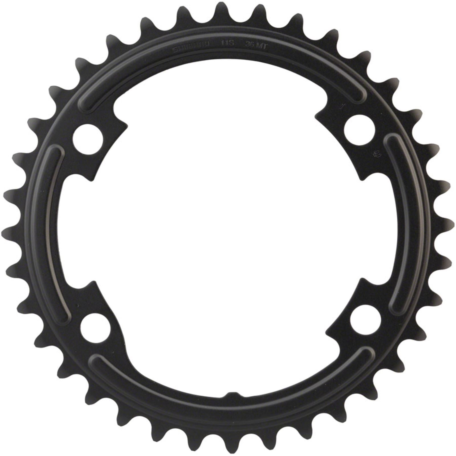 Shimano 105 FC-R7000 36t 4x110 bcd Asymmetric Chainring, Black [MPN: Y1WV36000]_1240903