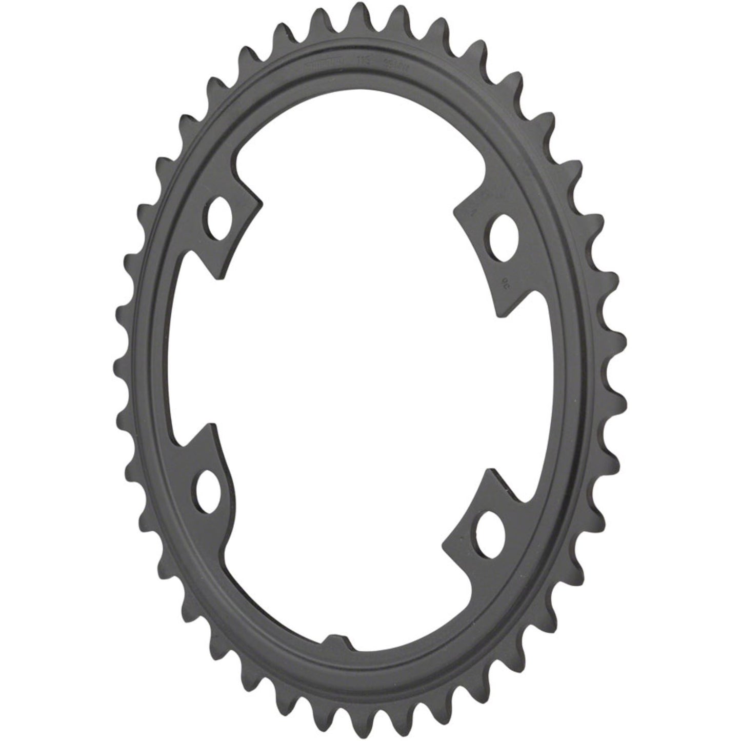 Shimano 39t 4x110 bcd Asymmetric Chainring, Black [MPN: Y1WV39000]_1241102