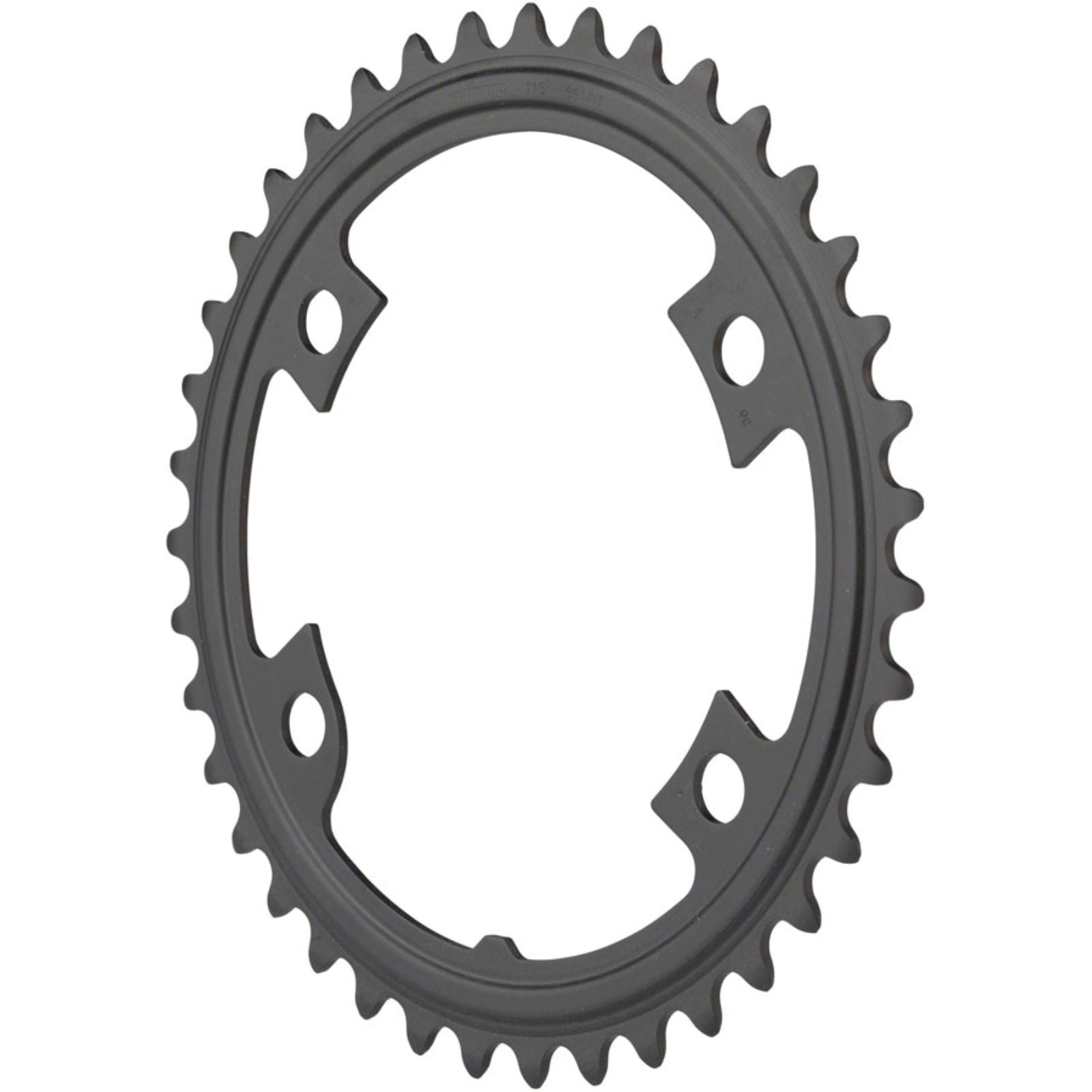 Shimano 39t 4x110 bcd Asymmetric Chainring, Black [MPN: Y1WV39000]_1241102
